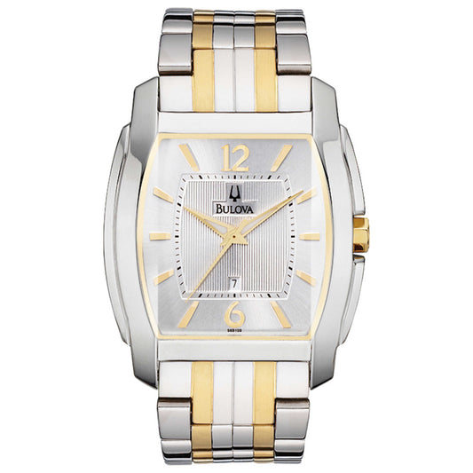 Front view of Bulova Dress Men's Quartz Watch 98B109