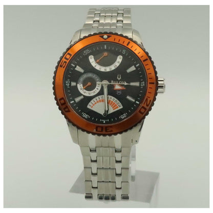 Front view of Bulova Marine Star Men's Quartz Watch 98B112-SDV