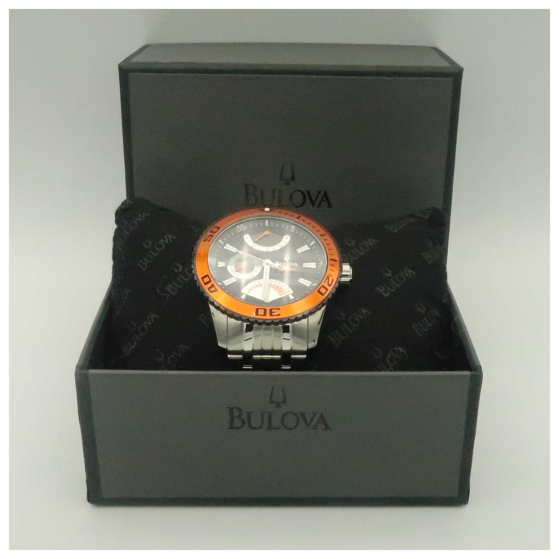 Bulova Marine Star Men's Quartz Watch 98B112-SDV - Image #6