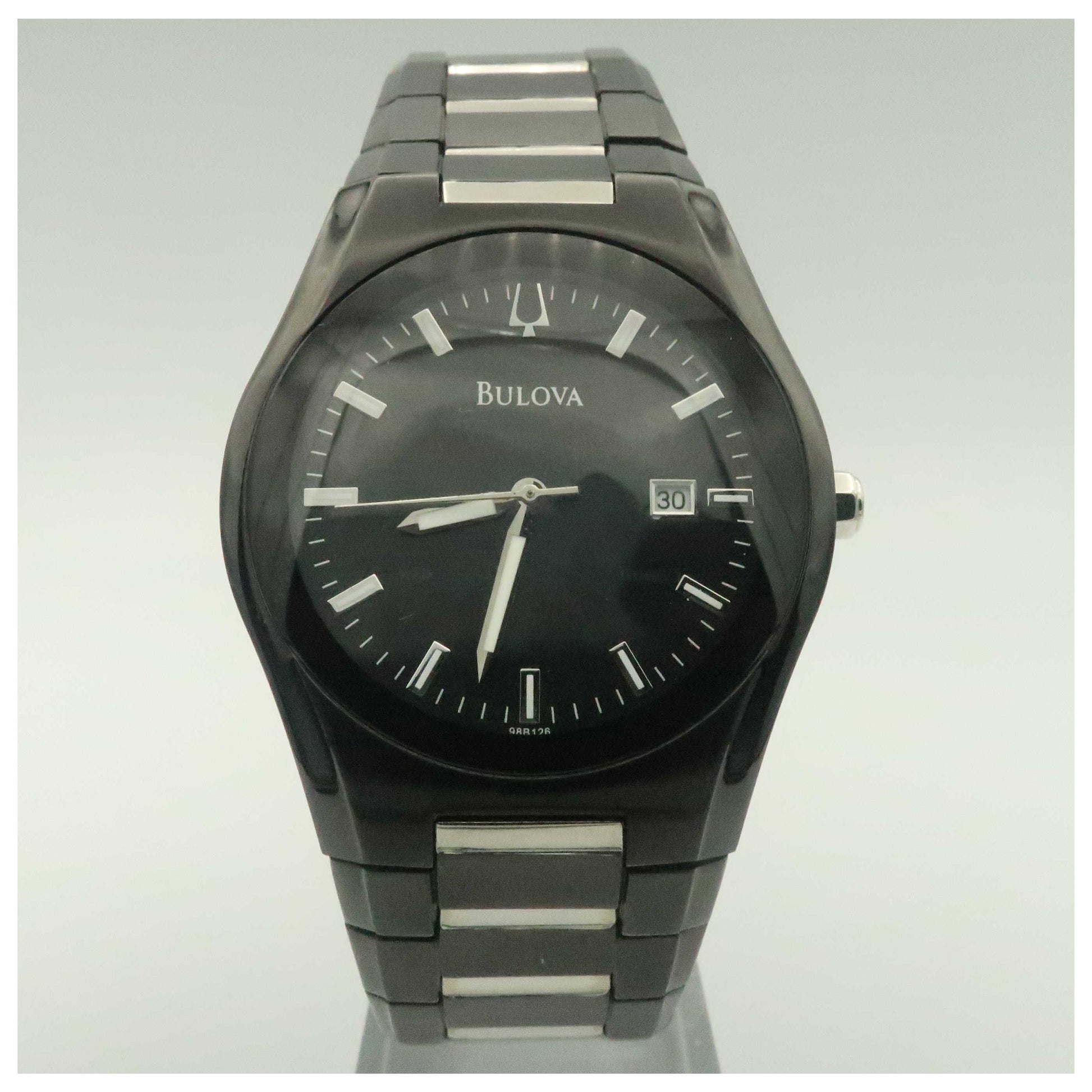 Front view of Bulova Dress Women's Quartz Watch 98B126-SD