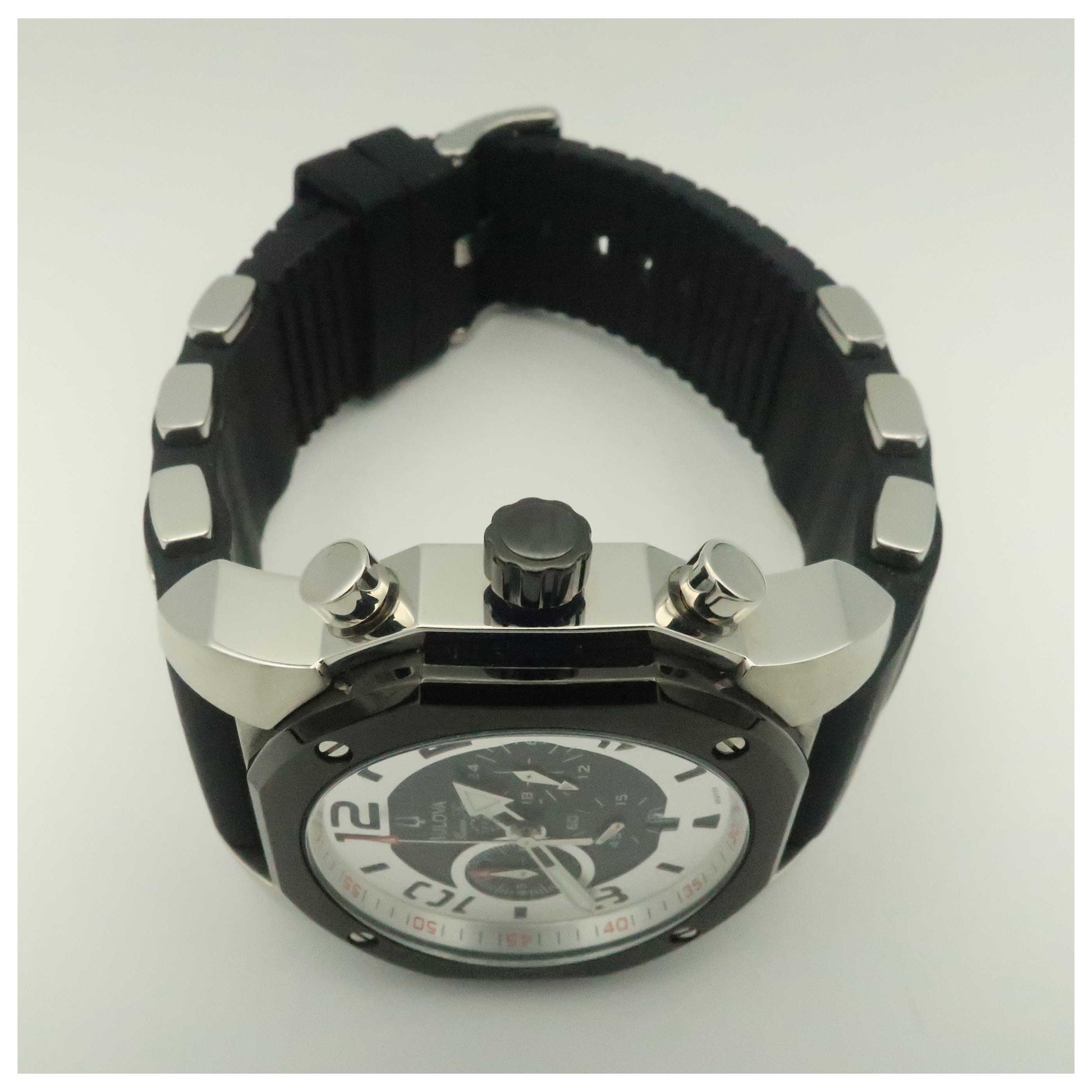 Bulova Marine Star Men's Japanese Quartz (Battery-Powered) Watch 98B139-PO - Image #8