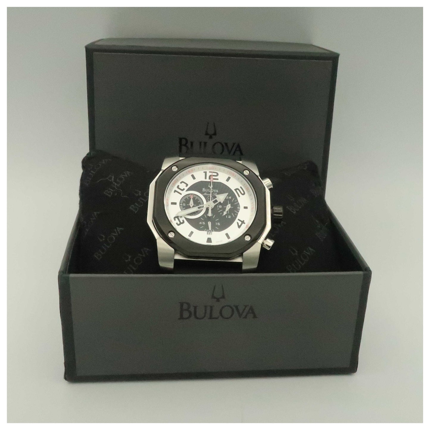 Bulova Marine Star Men's Japanese Quartz (Battery-Powered) Watch 98B139-PO - Image #6