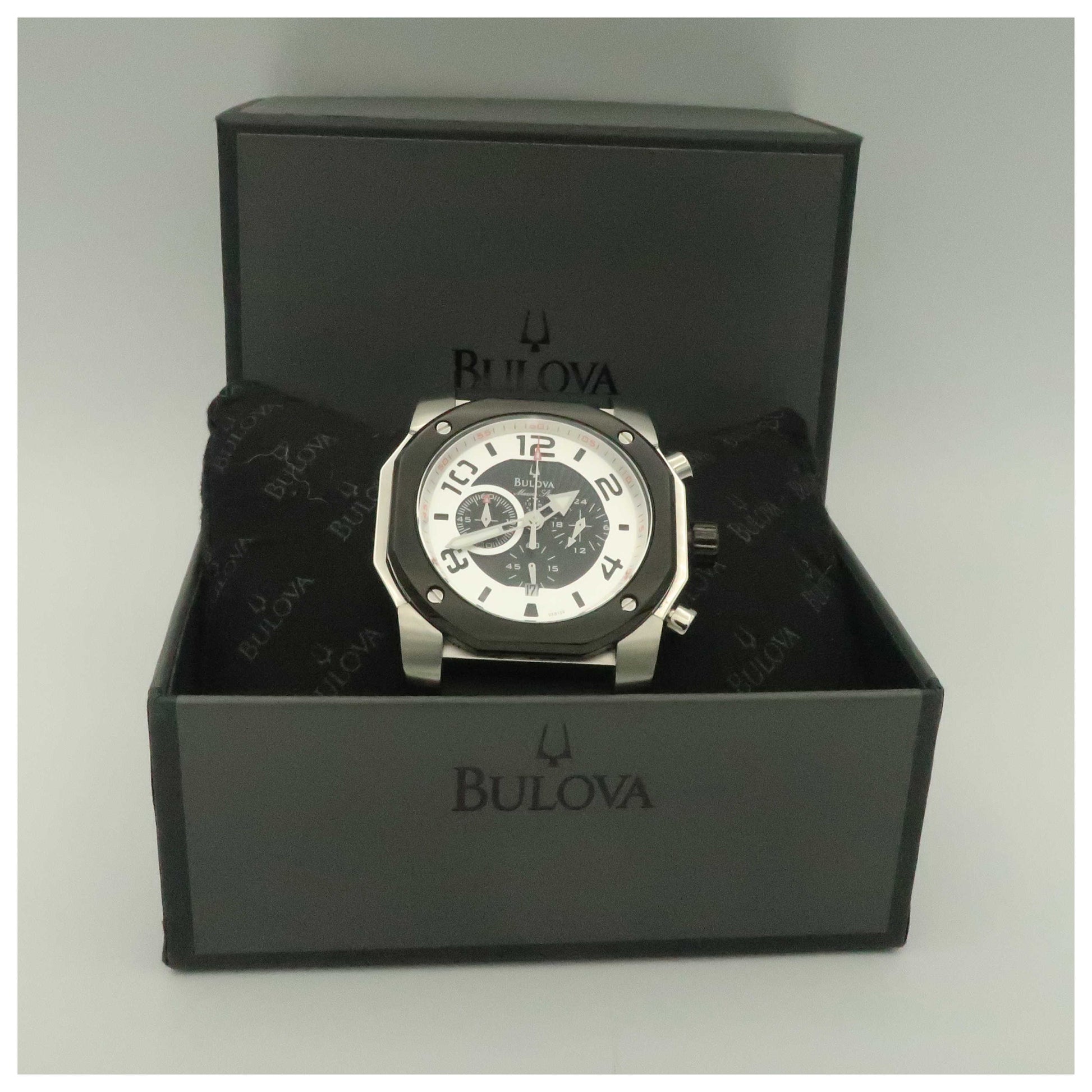 Bulova Marine Star Men's Japanese Quartz (Battery-Powered) Watch 98B139-PO - Image #6