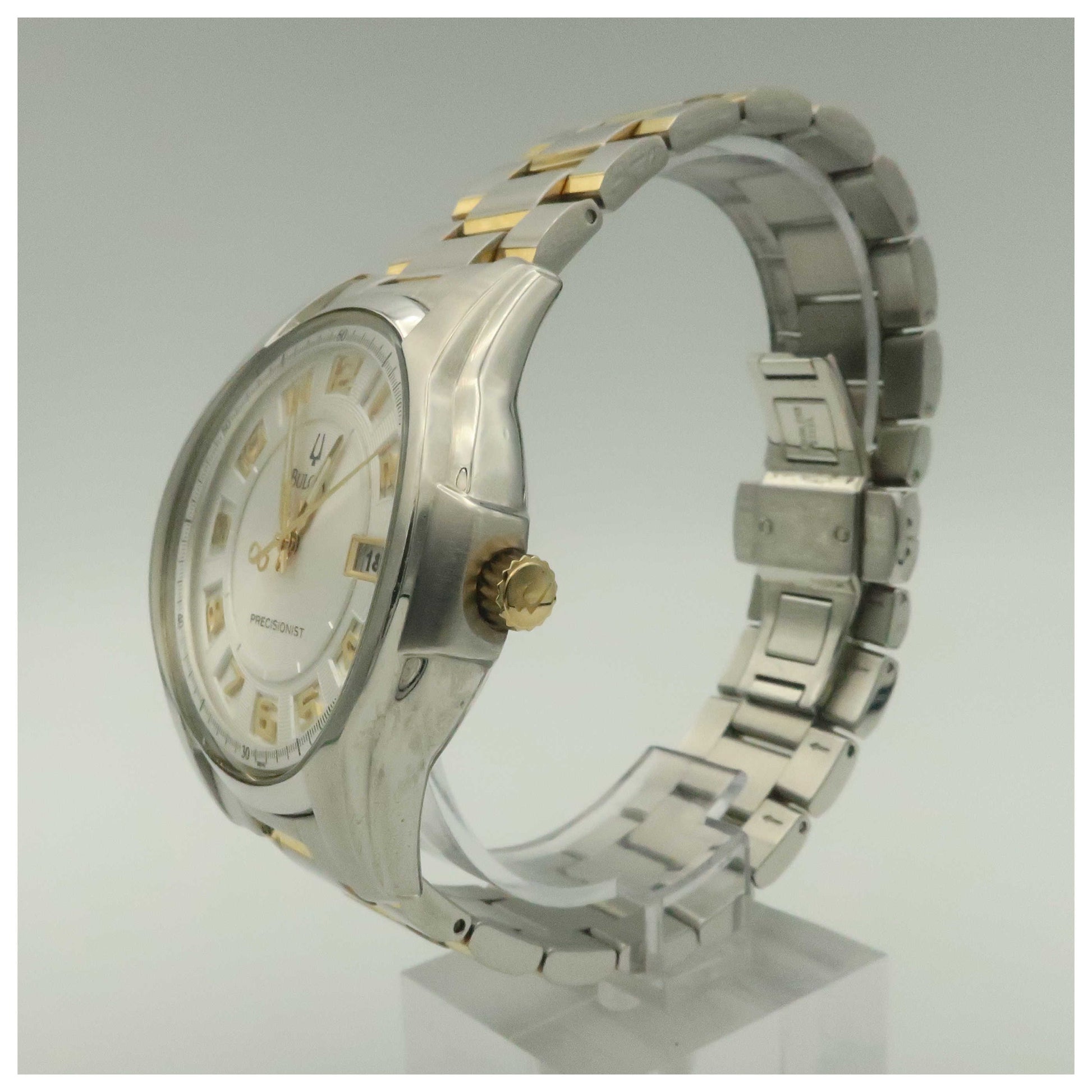 Bulova Precisionist Men's Japanese Quartz (Battery-Powered) Watch 98B140-PO - Image #4