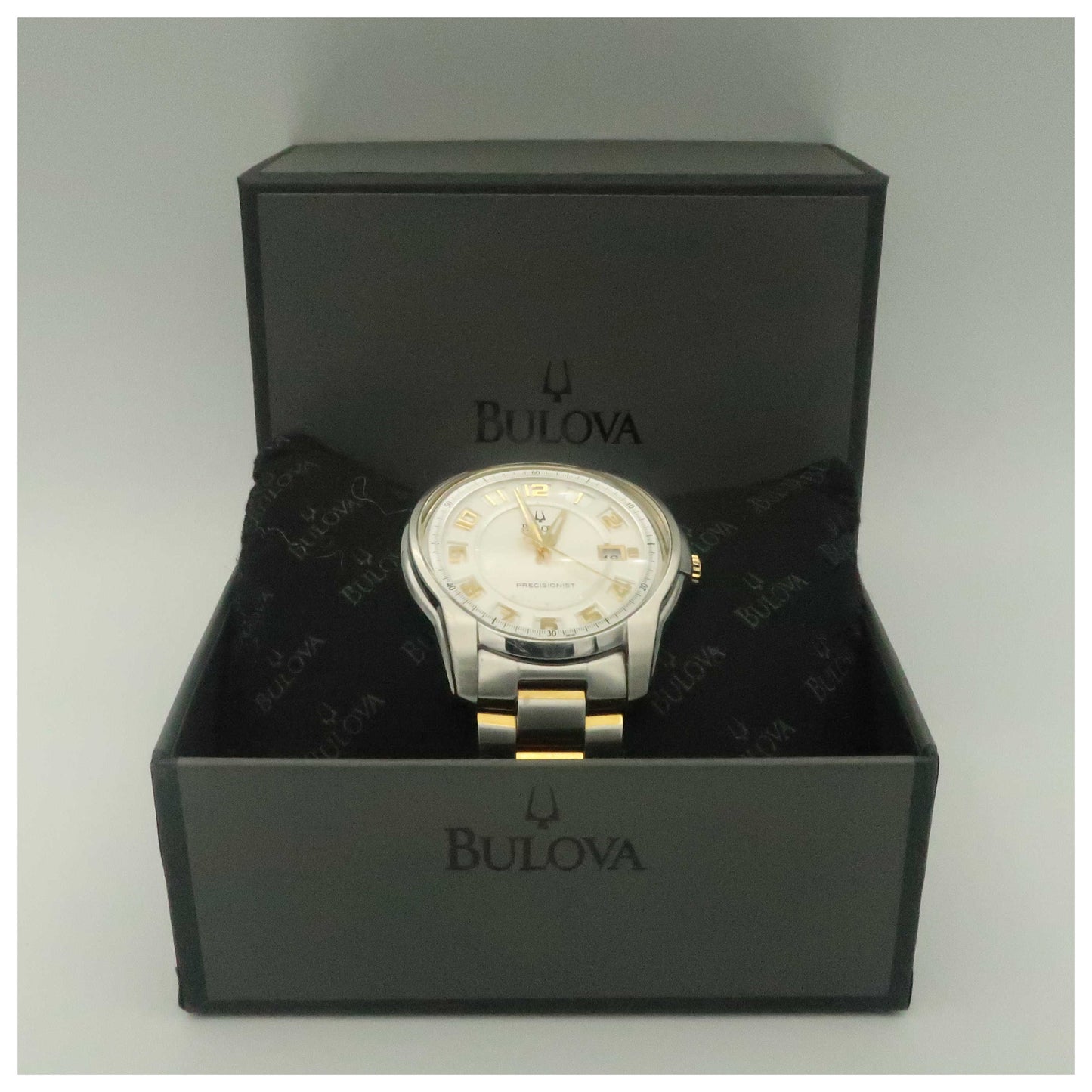 Bulova Precisionist Men's Japanese Quartz (Battery-Powered) Watch 98B140-PO - Image #6