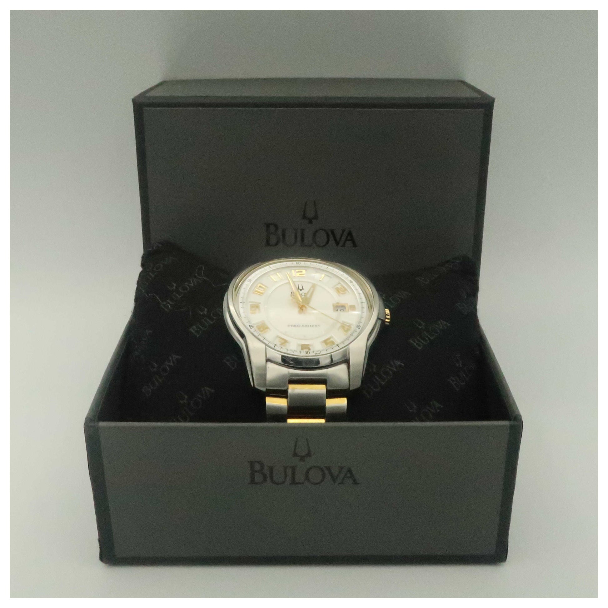 Bulova Precisionist Men's Japanese Quartz (Battery-Powered) Watch 98B140-PO - Image #6