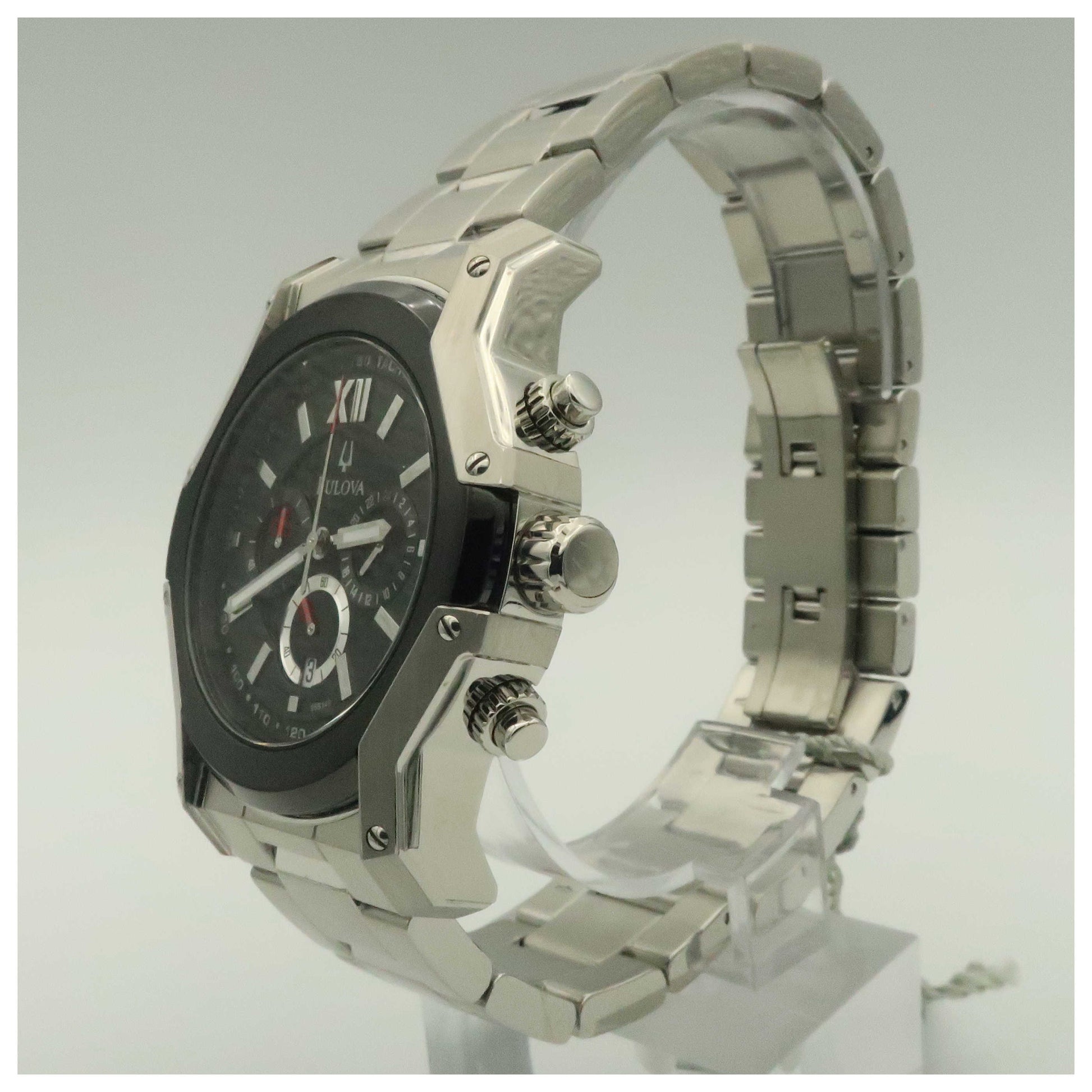 Bulova Dress Men's Quartz Watch 98B149-SD - Image #4