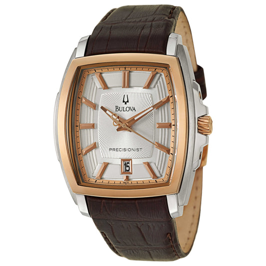 Front view of Bulova Precisionist Men's Japanese Quartz (Battery-Powered) Watch 98B150
