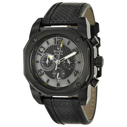 Front view of Bulova Marine Star Men's Quartz Watch 98B151