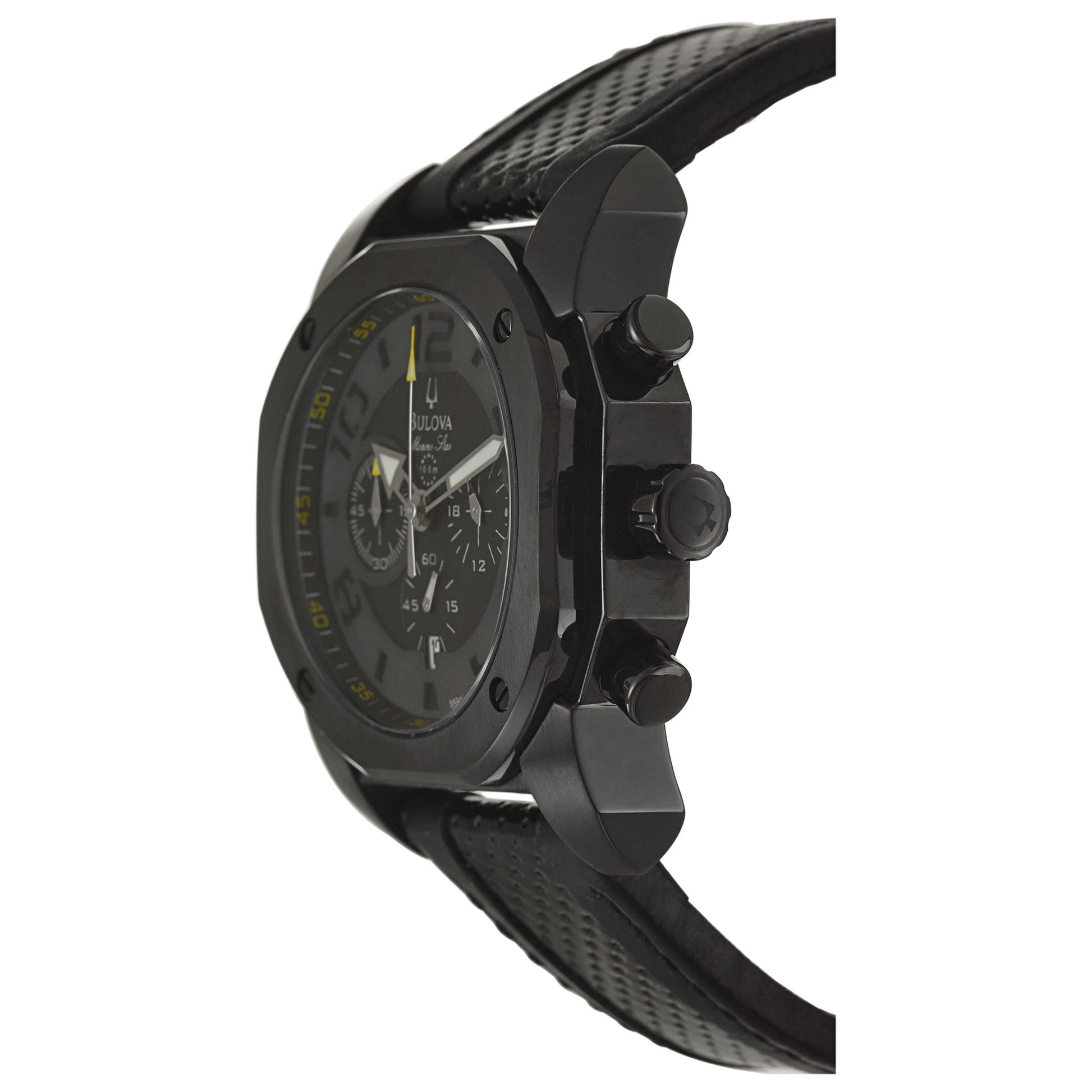 Bulova Marine Star Men's Quartz Watch 98B151 - Image #4