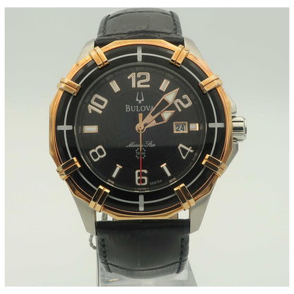 Front view of Bulova Sport Marine Star Men's Japanese Quartz (Battery-Powered) Watch 98B154-PO