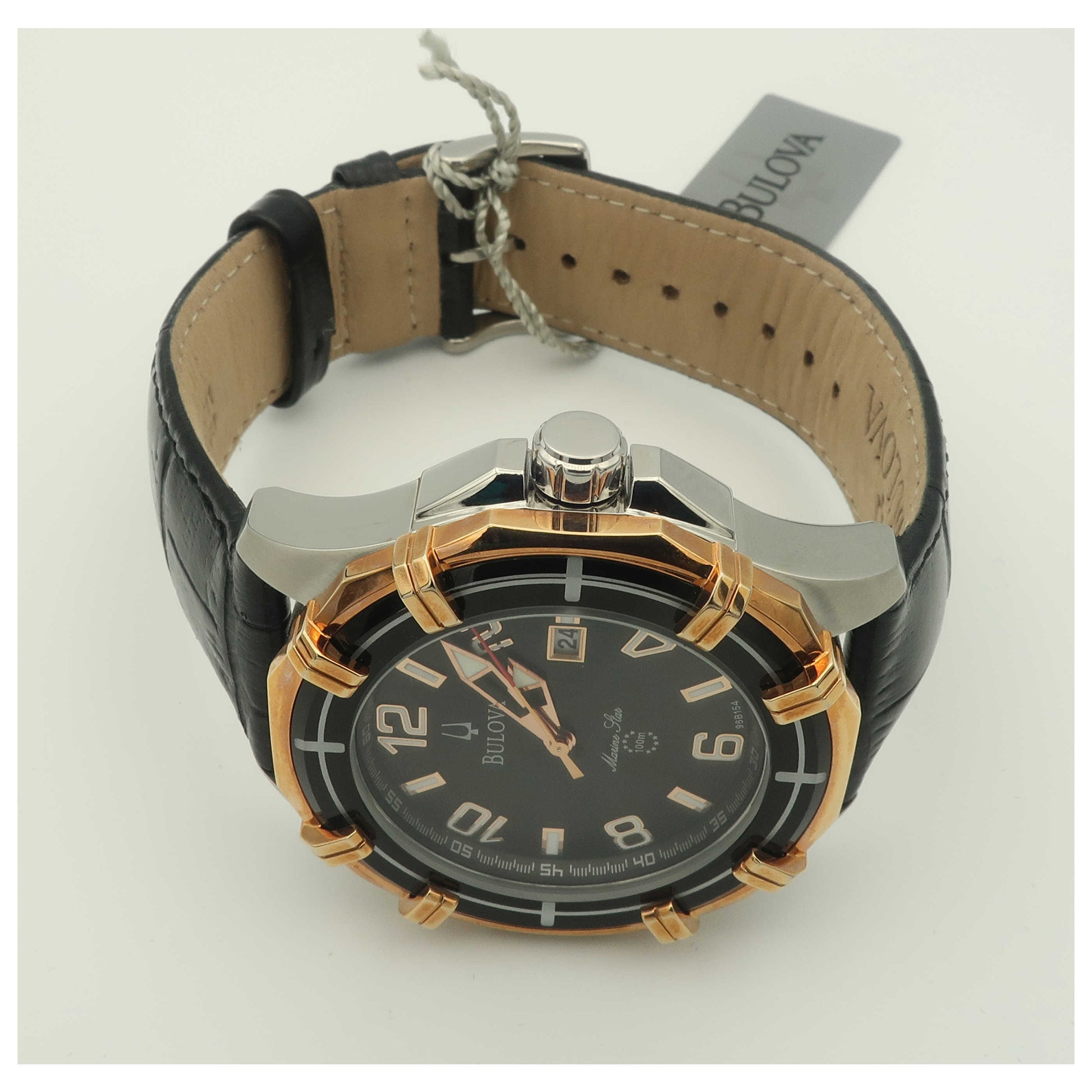 Bulova Sport Marine Star Men's Japanese Quartz (Battery-Powered) Watch 98B154-PO - Image #8