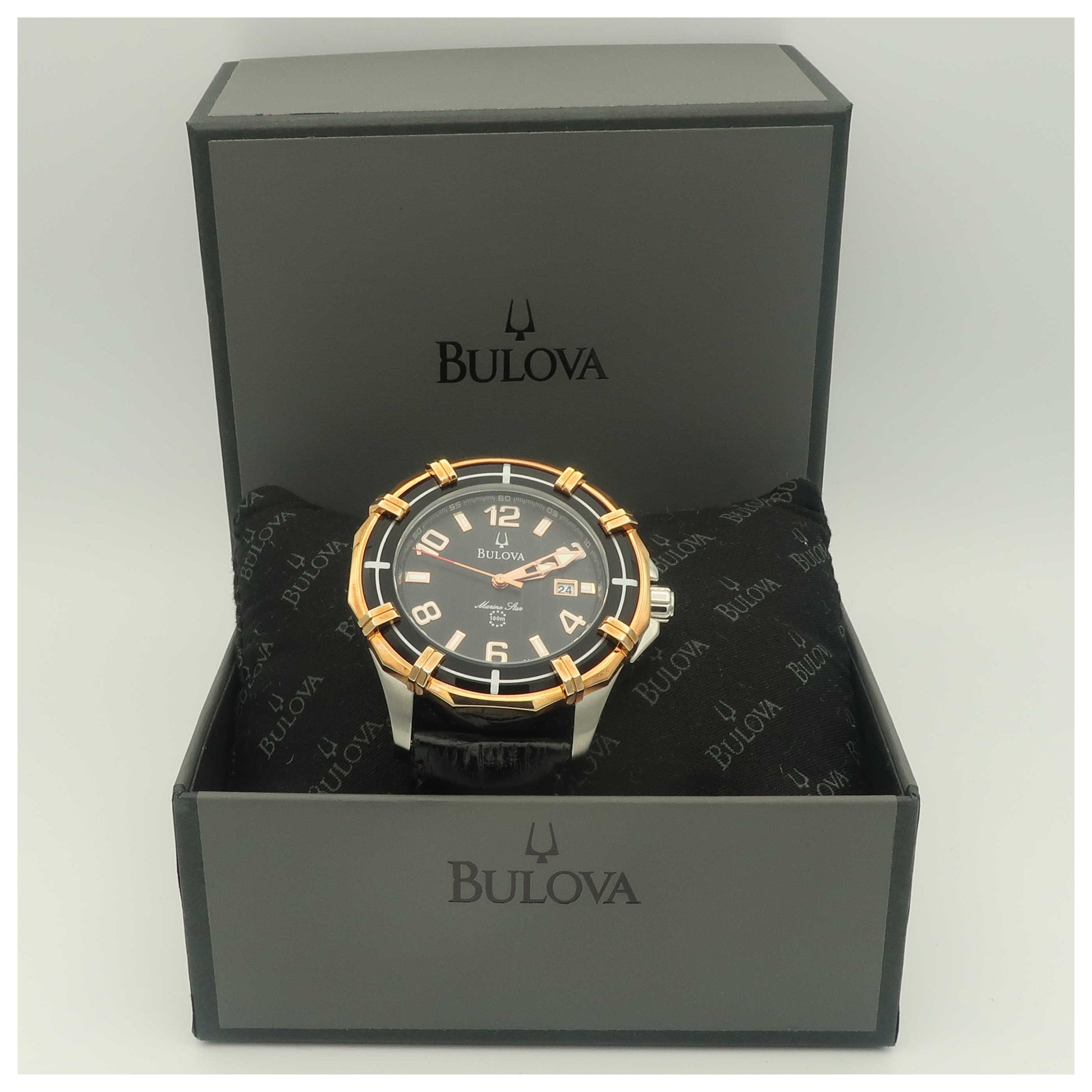 Bulova Sport Marine Star Men's Japanese Quartz (Battery-Powered) Watch 98B154-PO - Image #6