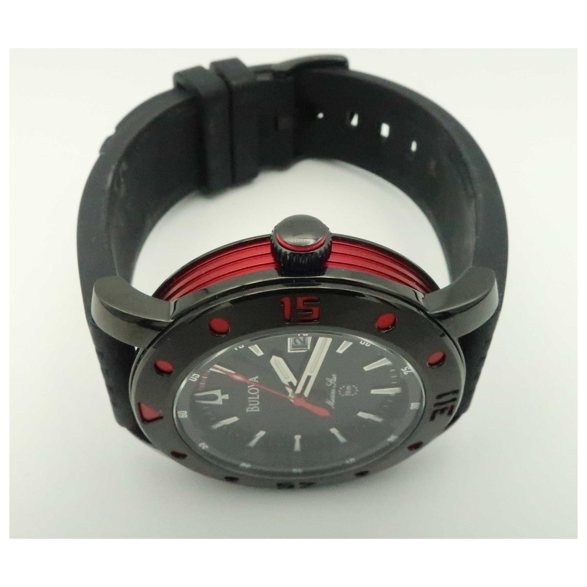 Bulova Marine Star Men's Japanese Quartz (Battery-Powered) Watch 98B164-SDV - Image #8