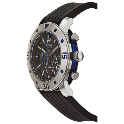 Bulova Marine Star Men's Quartz Watch 98B165 - Image #4