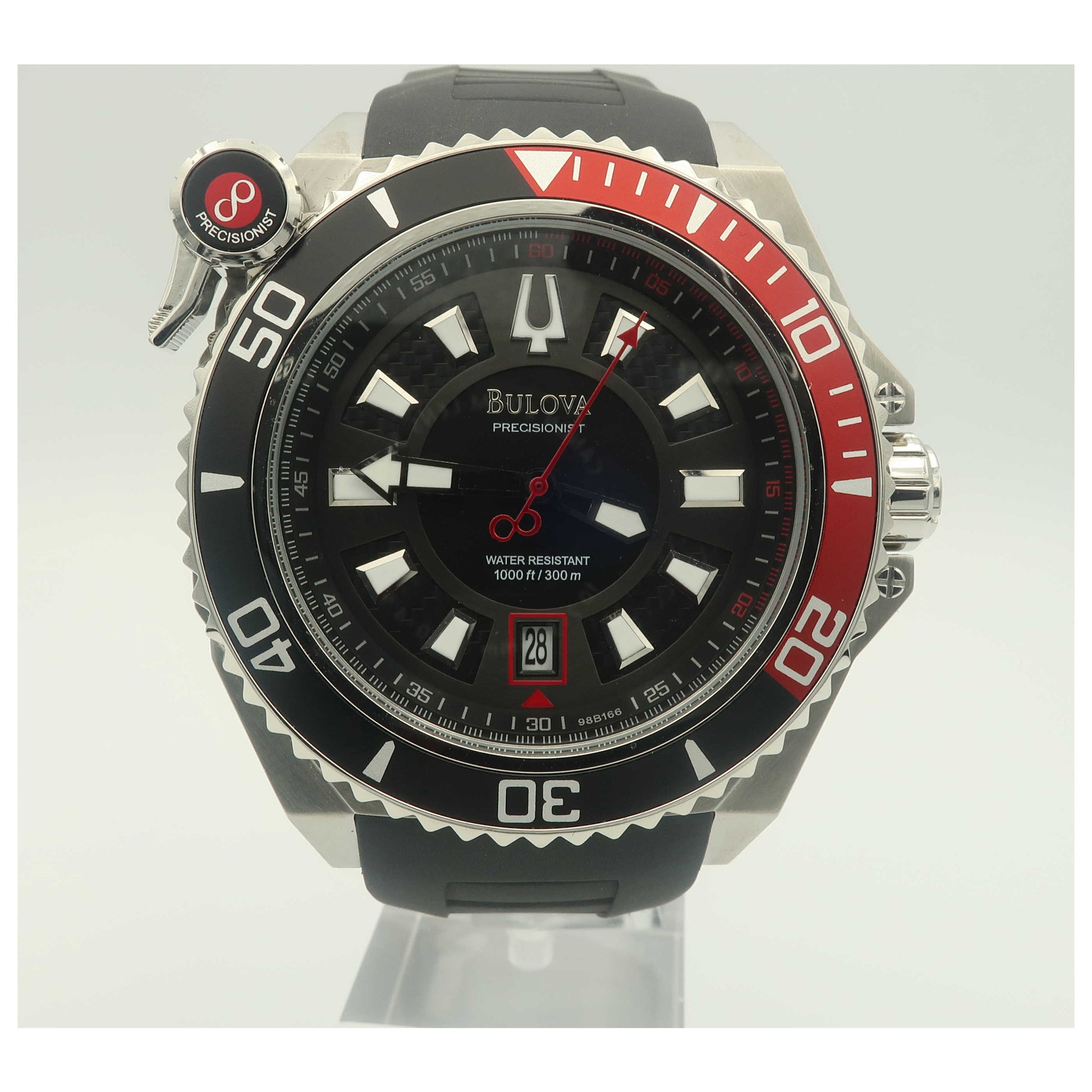 Bulova Precisionist Catamount Men's Quartz Watch 98B166-PO