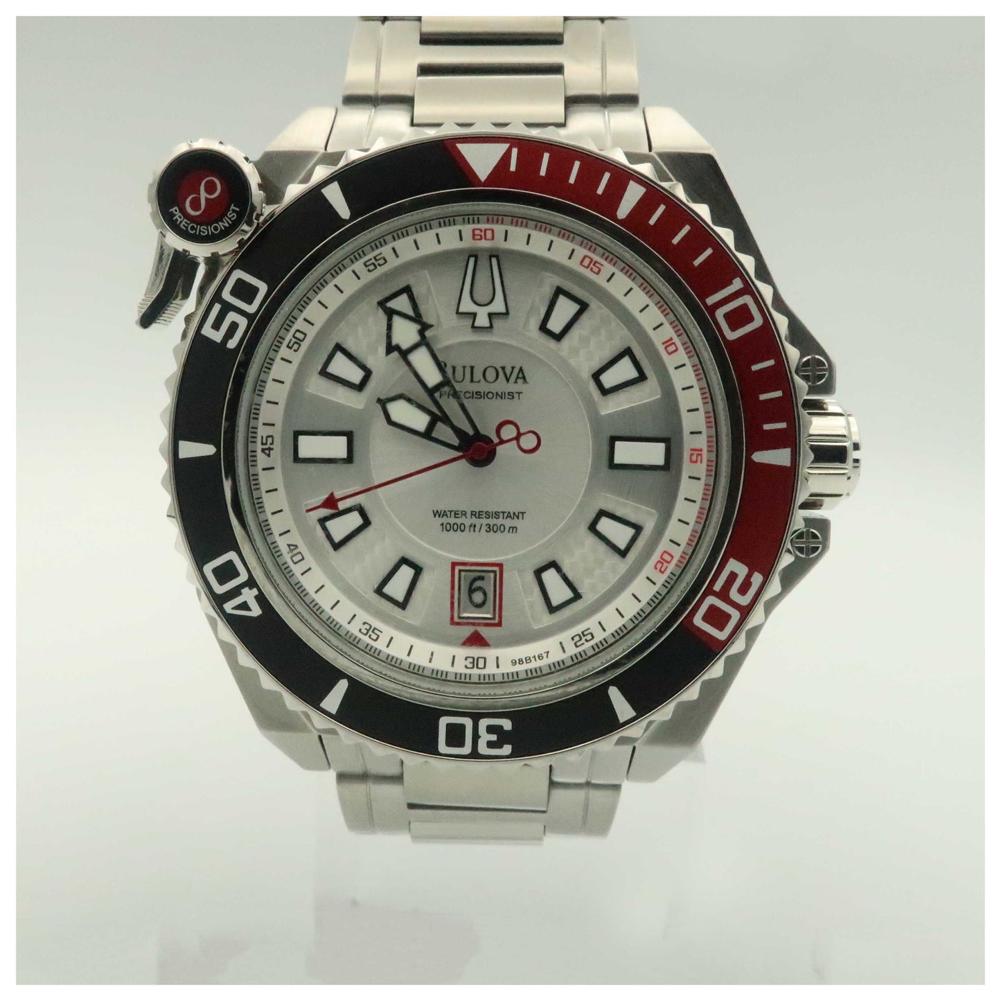 Bulova Precisionist Men's Japanese Quartz (Battery-Powered) Watch 98B167-SDV - Image #5