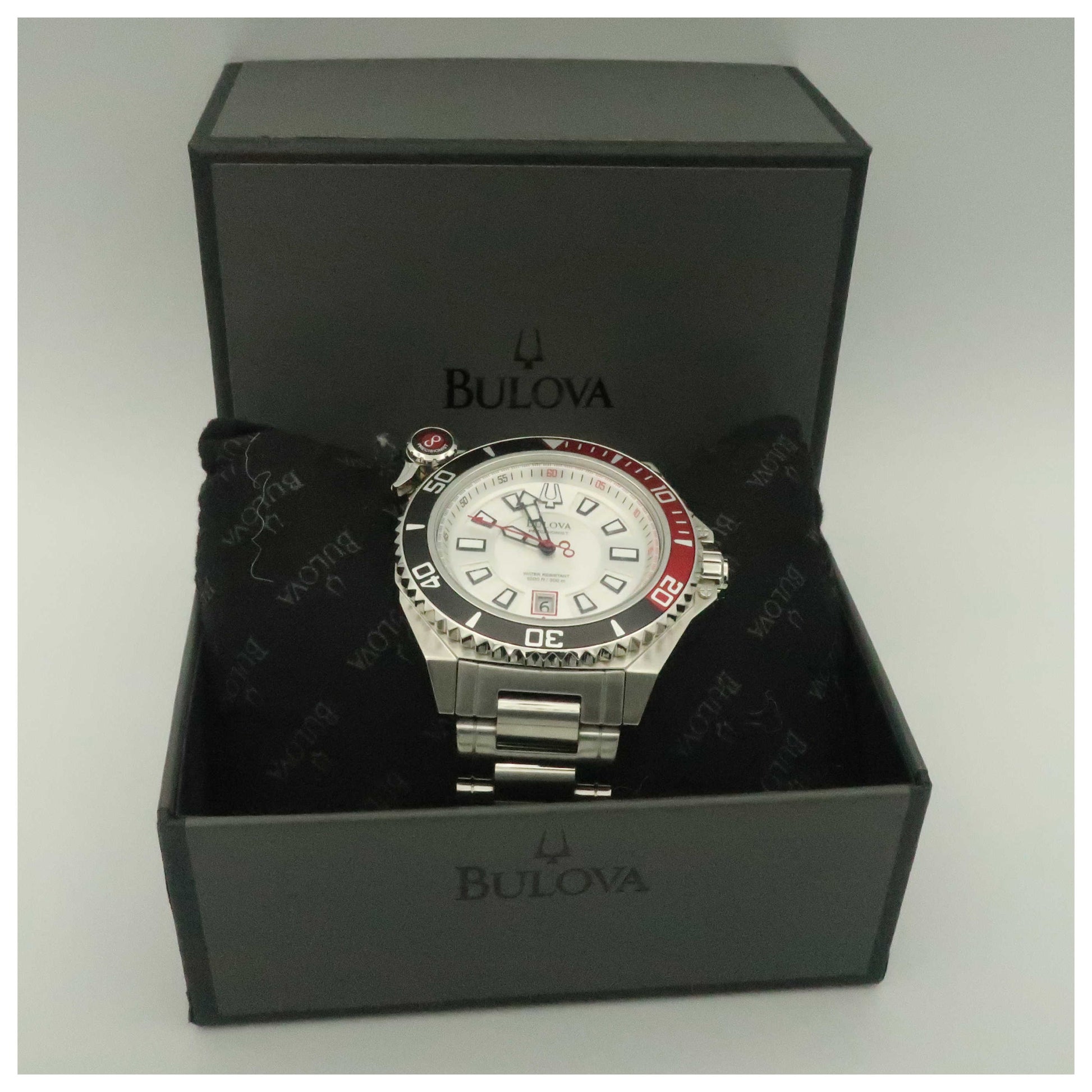 Bulova Precisionist Men's Japanese Quartz (Battery-Powered) Watch 98B167-SDV - Image #6