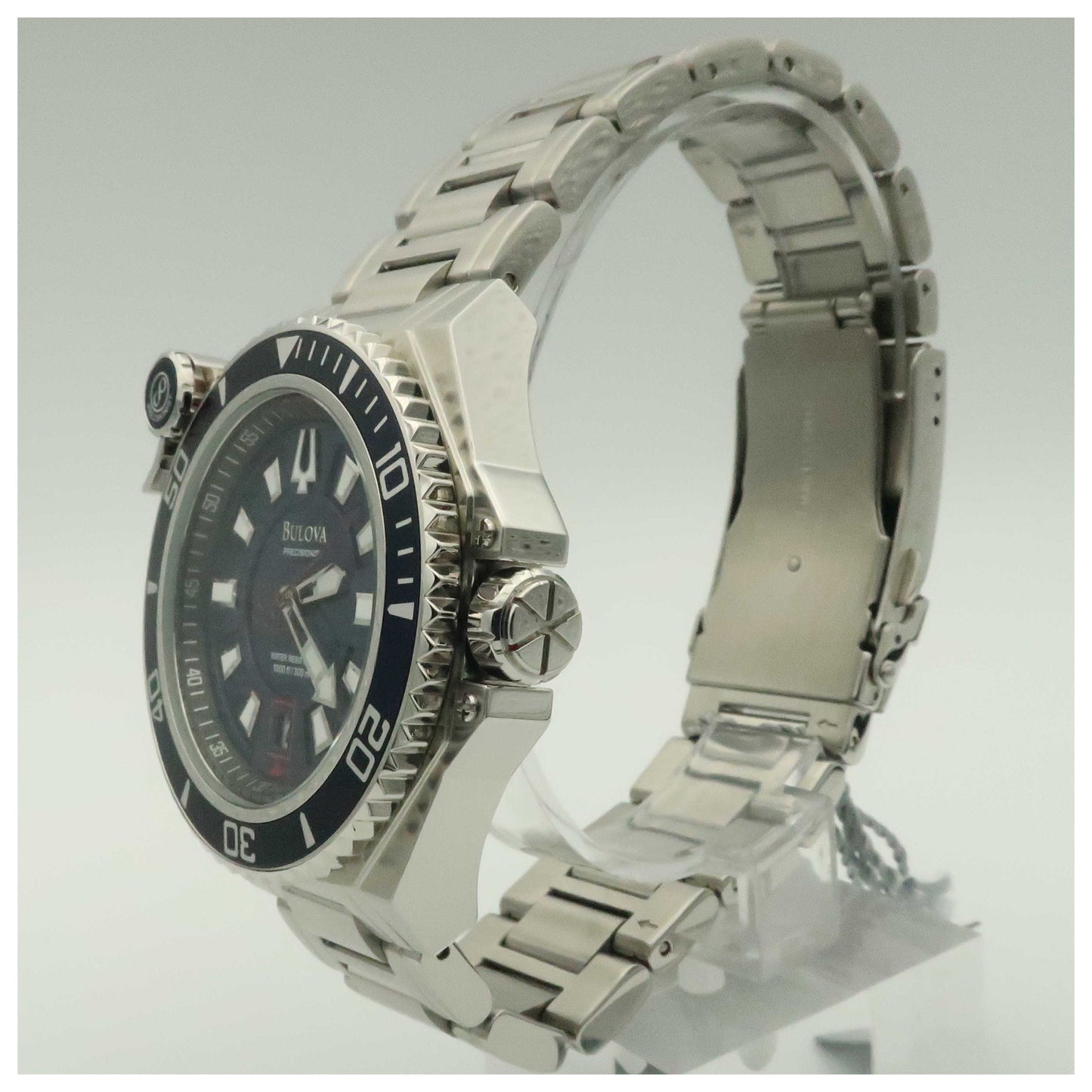 Bulova Precisionist Men's Japanese Quartz (Battery-Powered) Watch 98B168-PO - Image #4