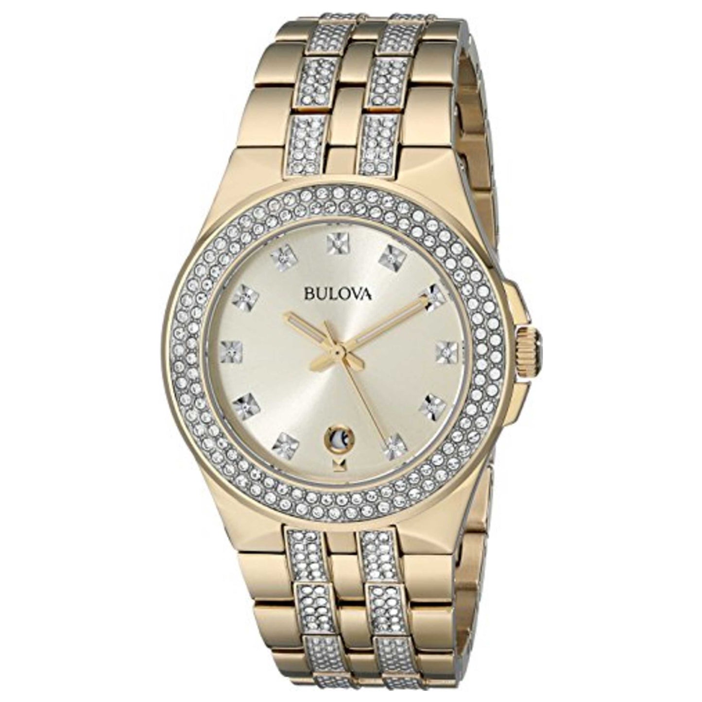 Front view of Bulova Phantom Men's Quartz Watch 98B174