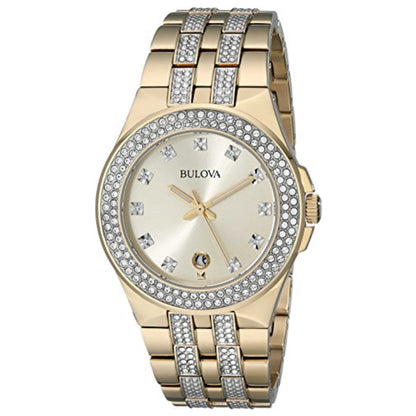 Front view of Bulova Phantom Men's Quartz Watch 98B174