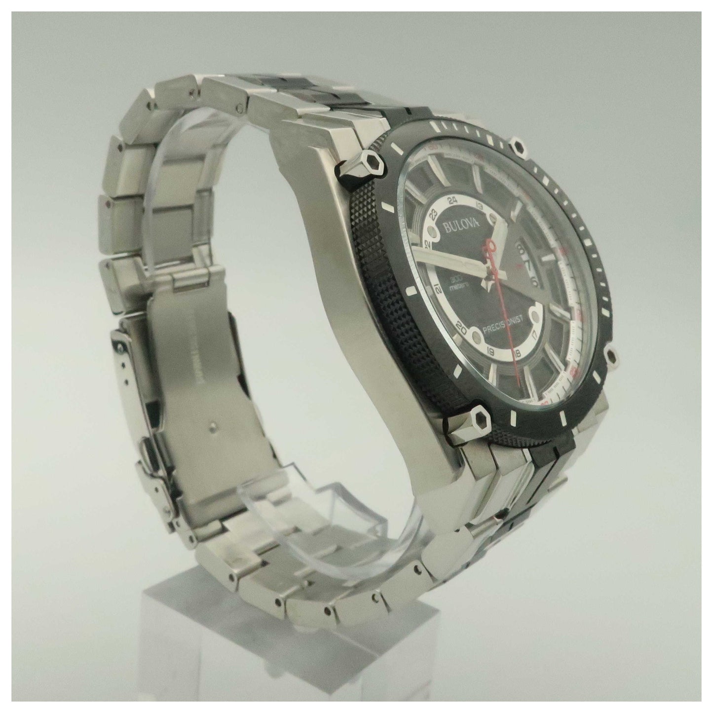 Bulova Precisionist Men's Quartz Watch 98B180-SDV - Image #3