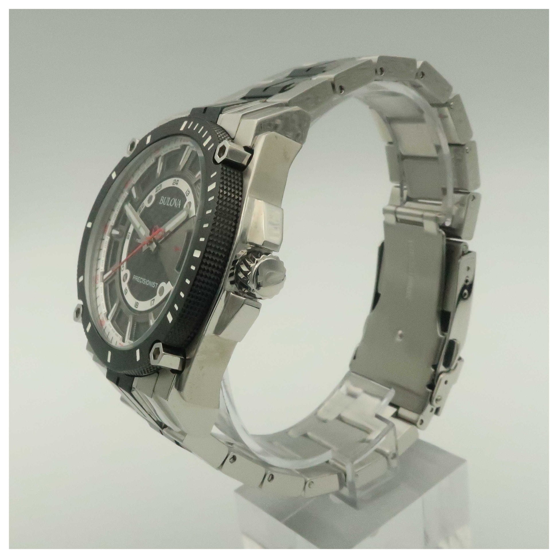 Bulova Precisionist Men's Quartz Watch 98B180-SDV - Image #4