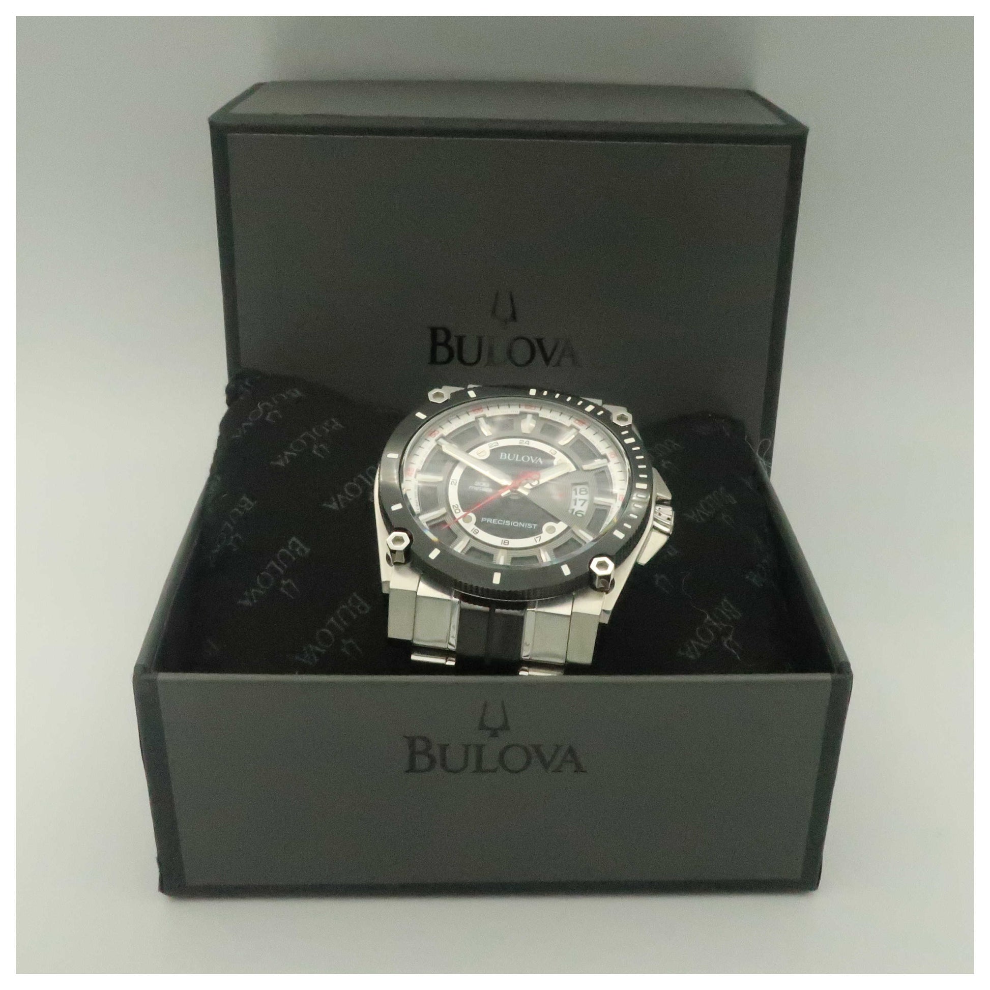 Bulova Precisionist Men's Quartz Watch 98B180-SDV - Image #6