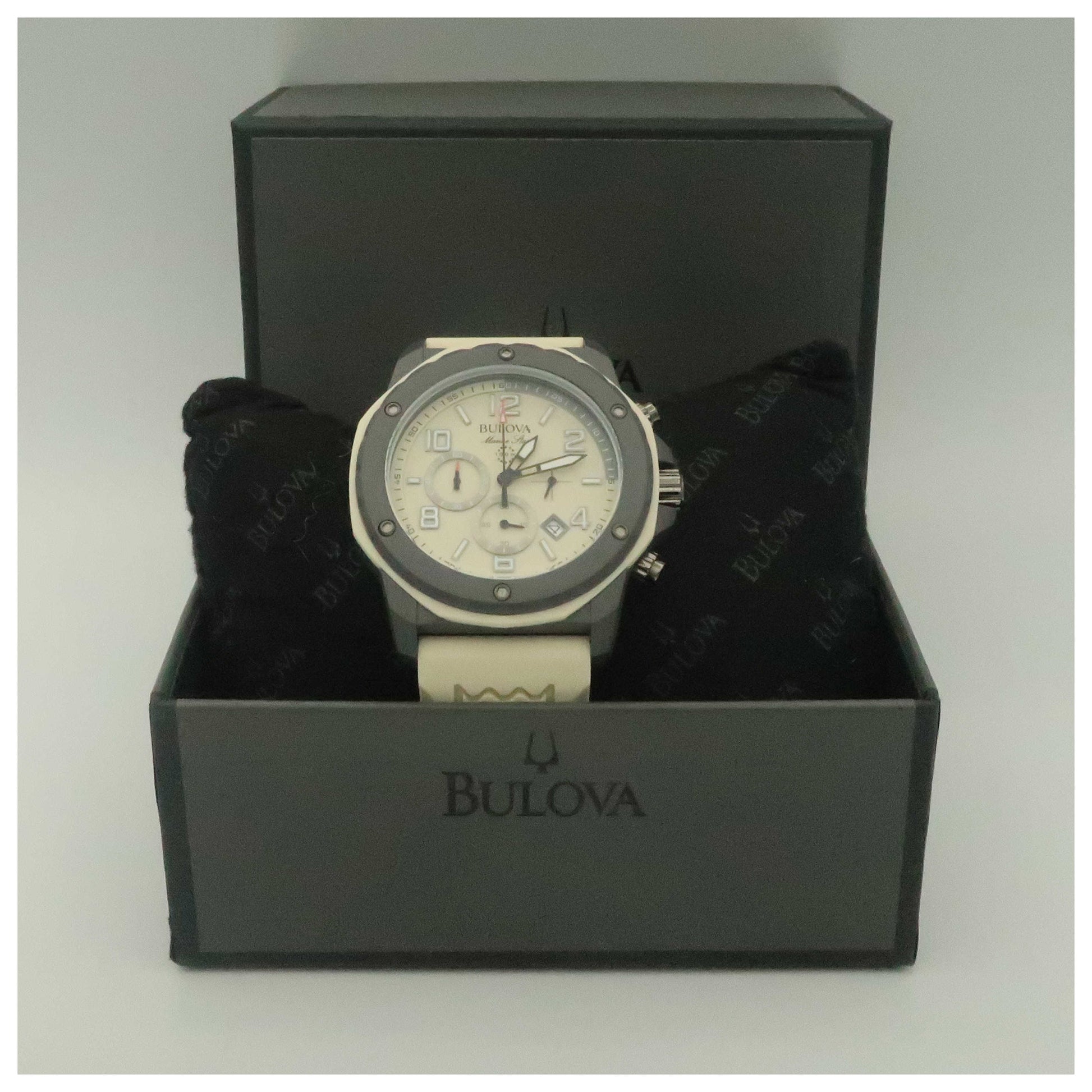 Bulova Marine Star Men's Japanese Quartz (Battery-Powered) Watch 98B201-SDV - Image #6