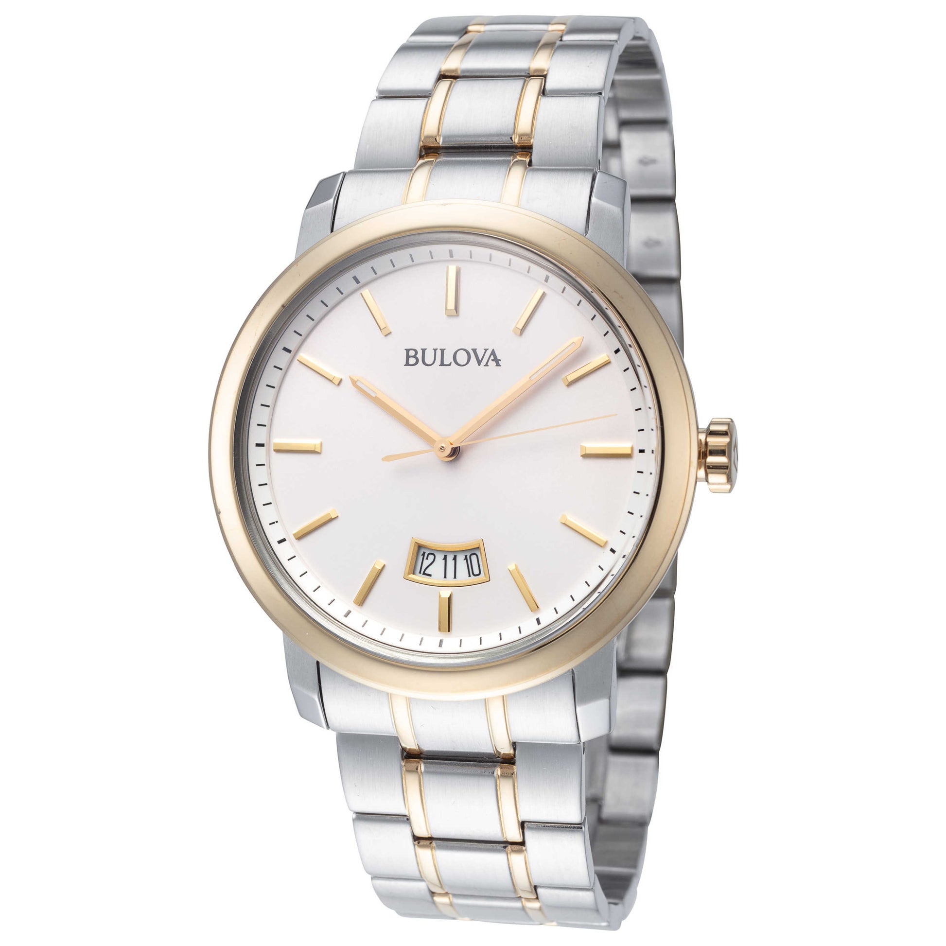 Front view of Bulova Classic Men's Quartz Watch 98B214