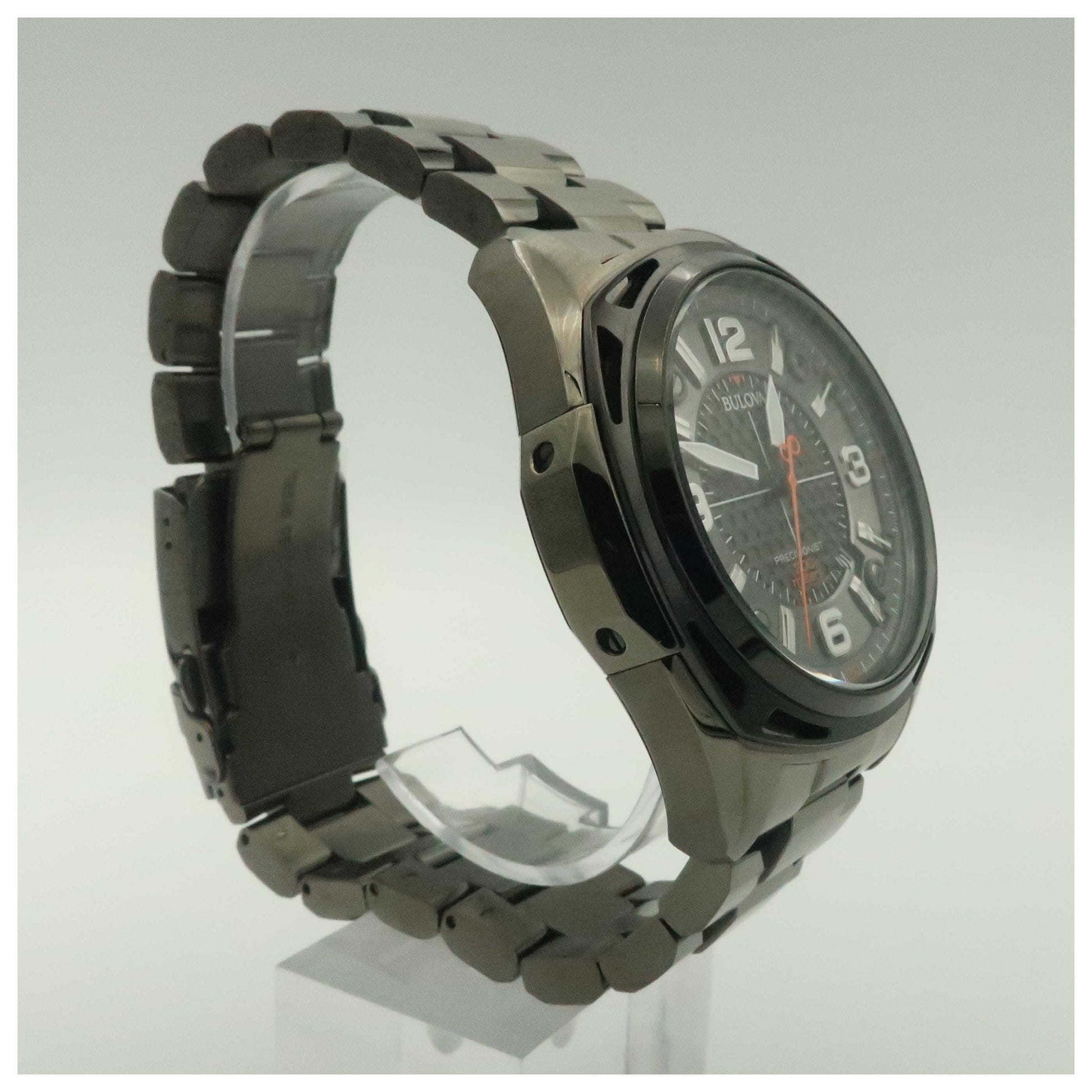 Bulova Precisionist Men's Japanese Quartz (Battery-Powered) Watch 98B225-PO - Image #3