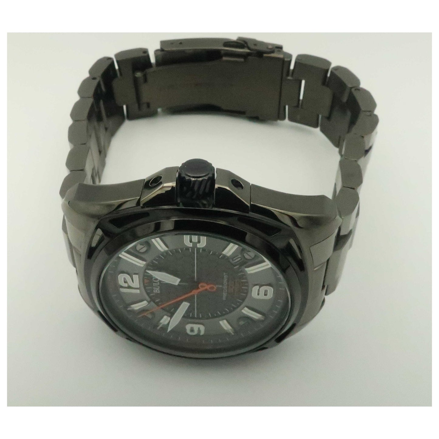 Bulova Precisionist Men's Japanese Quartz (Battery-Powered) Watch 98B225-PO - Image #8