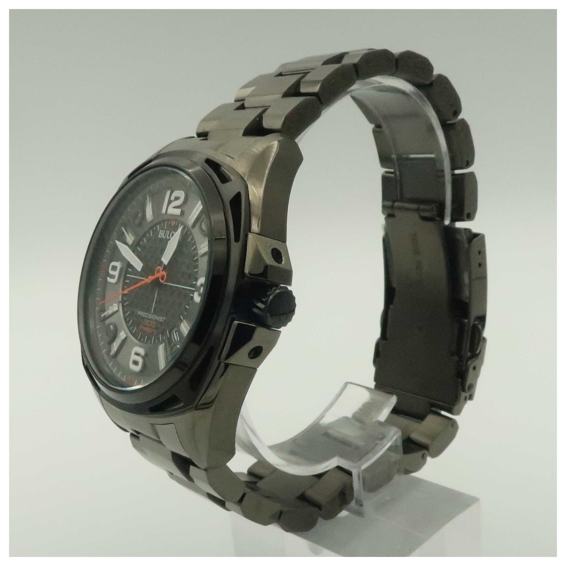 Bulova Precisionist Men's Japanese Quartz (Battery-Powered) Watch 98B225-PO - Image #4