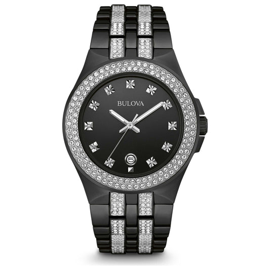 Front view of Bulova Classic Men's Quartz Watch 98B251