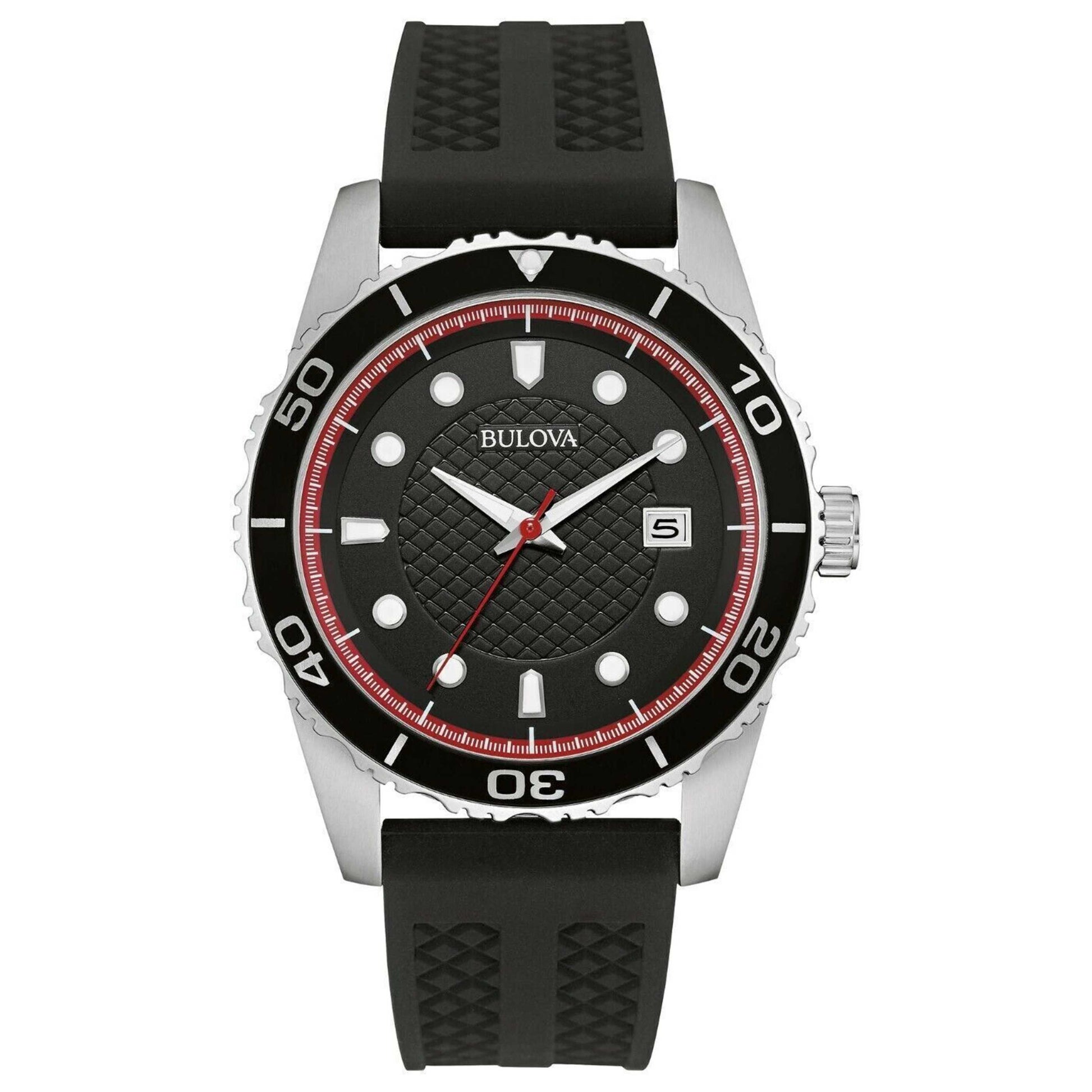 Front view of Bulova Classic Men's Quartz Watch 98B260