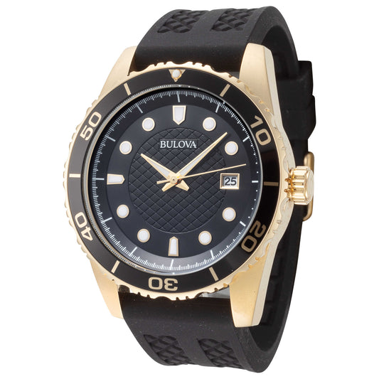 Front view of Bulova Classic Men's Quartz Watch 98B261