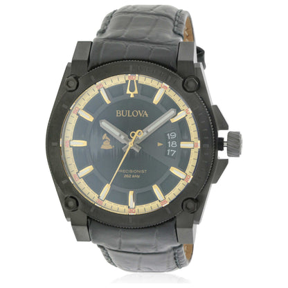 Front view of Bulova Precisionist Men's Quartz Watch 98B293