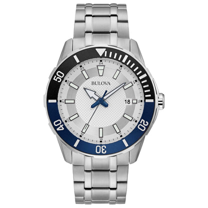 Front view of Bulova Classic Men's Quartz Watch 98B349