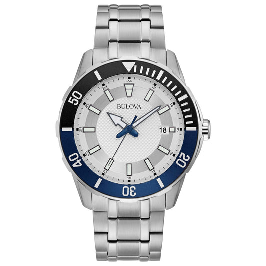 Front view of Bulova Classic Men's Quartz Watch 98B349