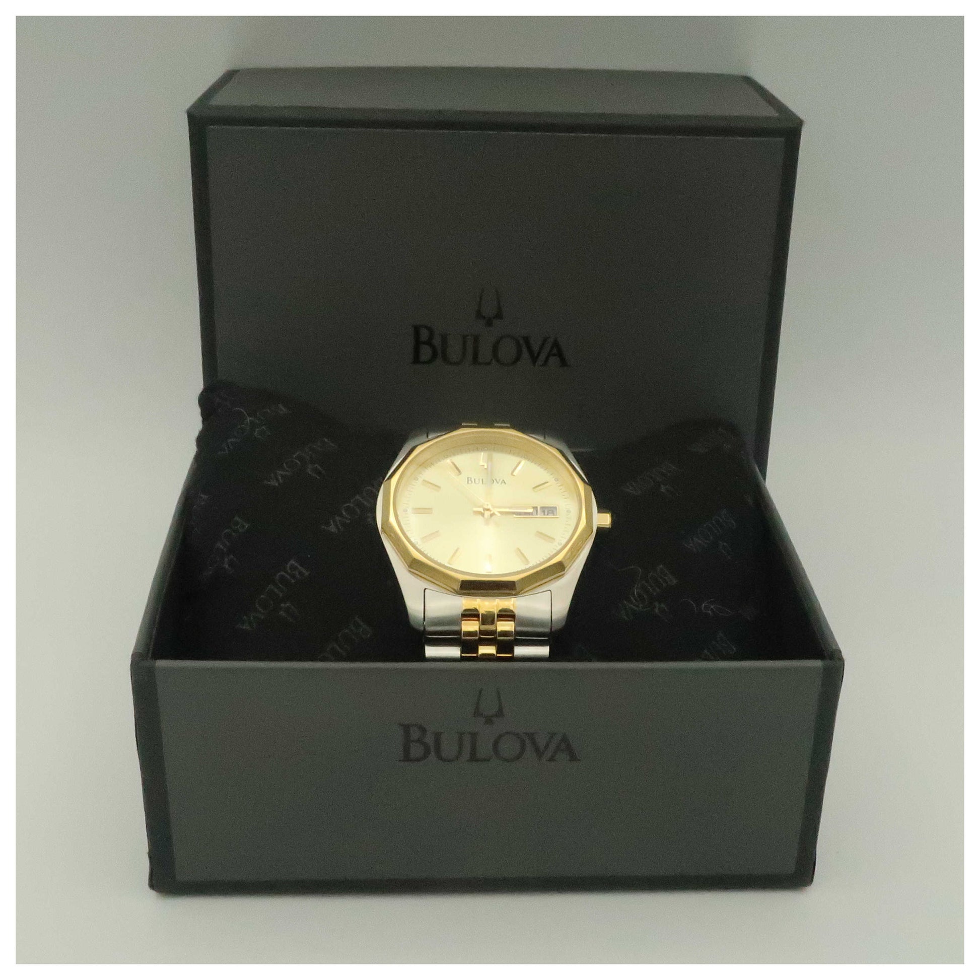 Bulova Dress Men's Quartz Watch 98C002-PO - Image #6