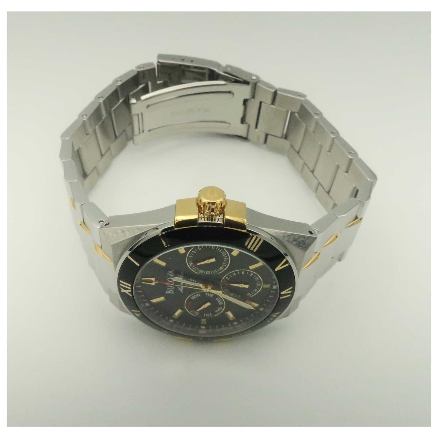 Bulova Marine Star Men's Japanese Quartz (Battery-Powered) Watch 98C004-SD - Image #8