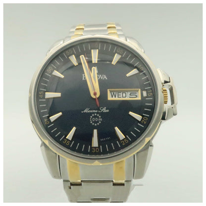 Bulova Marine Star Men's Quartz Watch 98C101-PO2 - Image #5