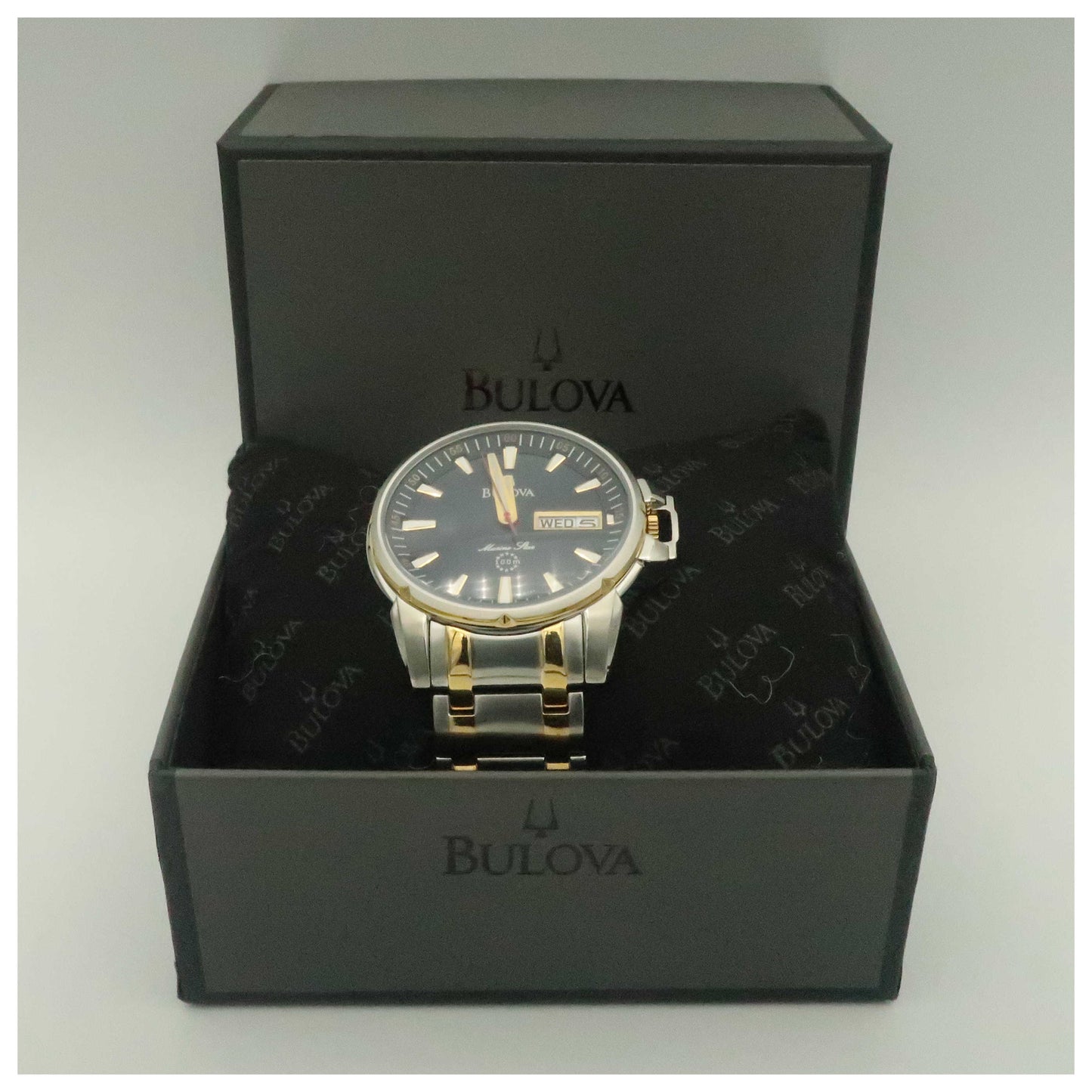 Bulova Marine Star Men's Quartz Watch 98C101-PO2 - Image #6