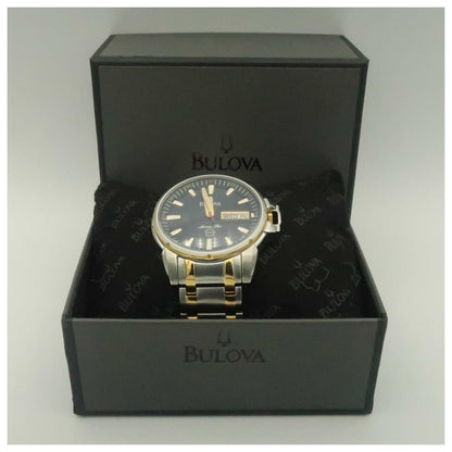 Bulova Marine Star Men's Quartz Watch 98C101-PO2 - Image #6