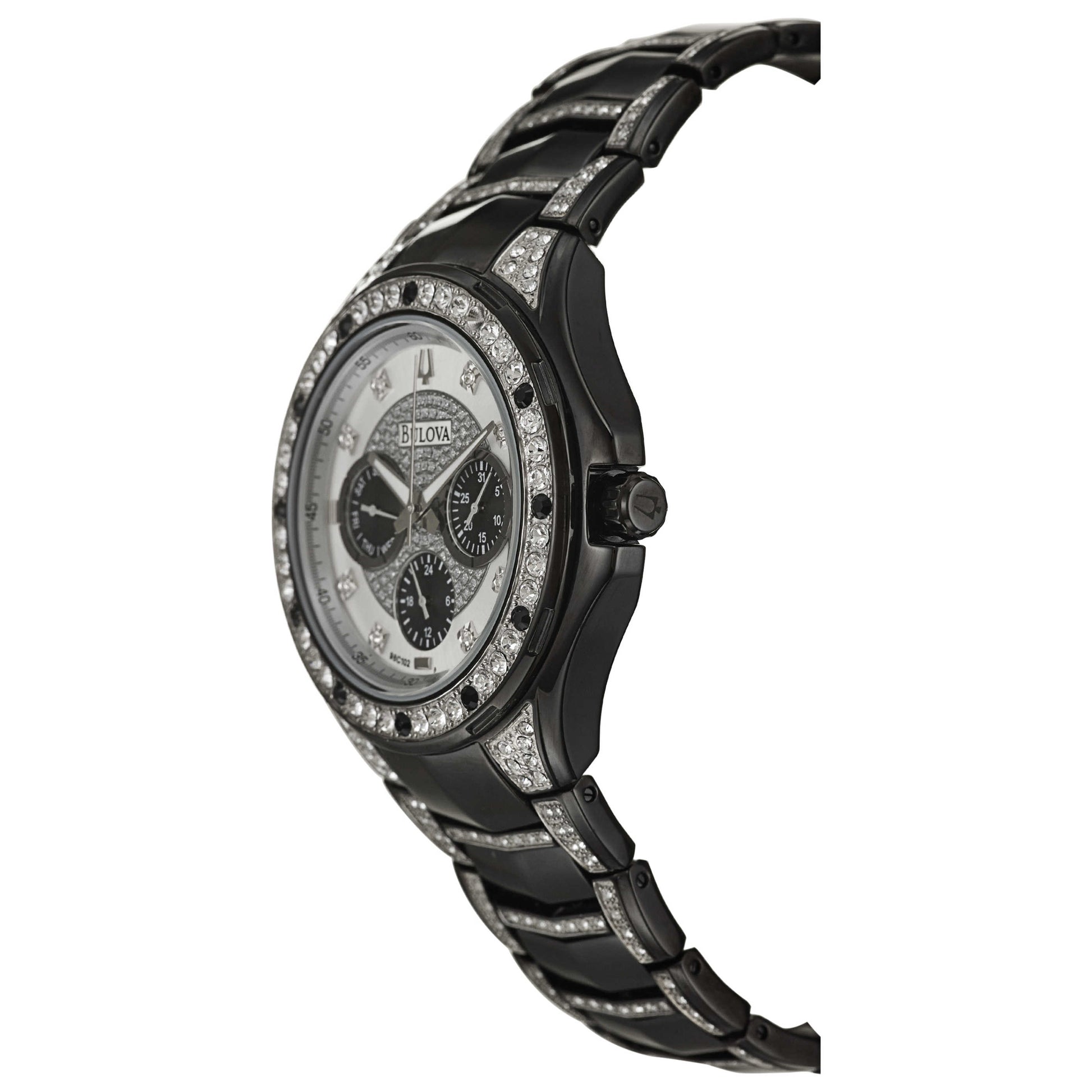 Bulova Crystal Men's Quartz Watch 98C102 - Image #4