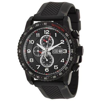 Front view of Bulova Marine Star Men's Japanese Quartz (Battery-Powered) Watch 98C112