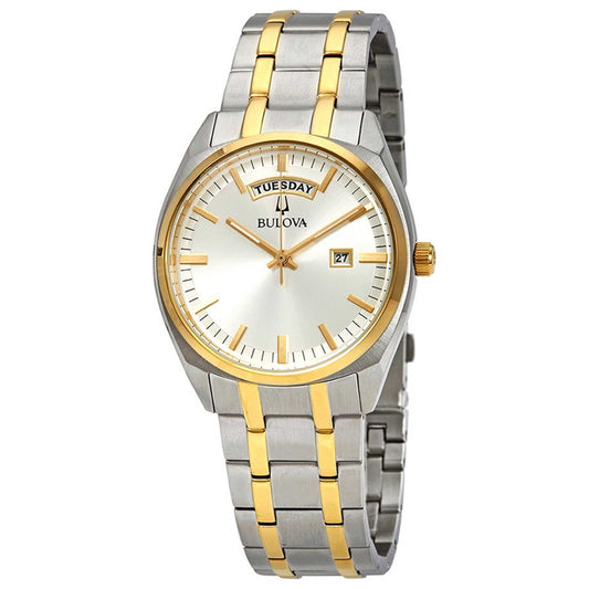 Front view of Bulova Surveyor Men's Quartz Watch 98C127