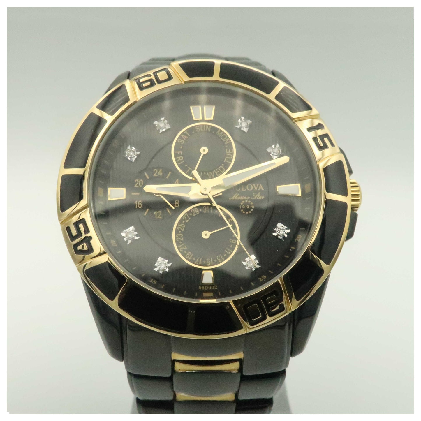 Bulova Marine Star Men's Quartz Watch 98D002-PO - Image #5