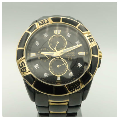 Bulova Marine Star Men's Quartz Watch 98D002-PO - Image #5