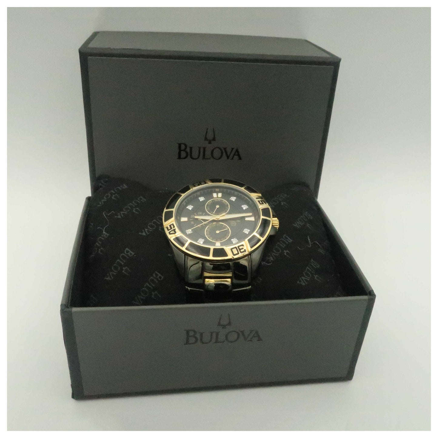 Bulova Marine Star Men's Quartz Watch 98D002-PO - Image #6